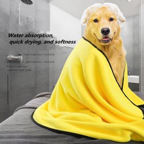 Dog Towels For Drying Dogs Drying Towel Dog Bath Towel (Size: 70x140CM)