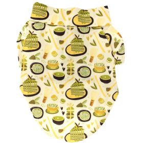 Hawaiian Camp Shirt (Color: Matcha Tea, Size: X-Small)