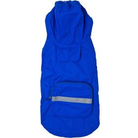 Packable Raincoat (Color: Blue, Size: X-Small)