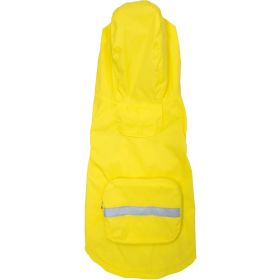 Packable Raincoat (Color: Yellow, Size: X-Small)