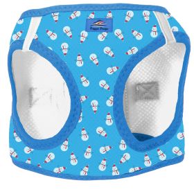 American River Choke Free Dog Harness Holiday Collection (Color: Snowman, Size: 3X-Large)
