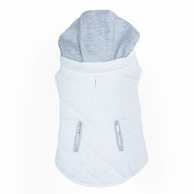 Weekender Dog Sweatshirt Hoodie (Color: White, Size: X-Large)