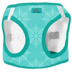 American River Choke Free Dog Harness Holiday Collection (Color: Snowflake, Size: Small)