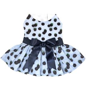 Blackberries Dog Dress with Matching Leash (Size: Medium)